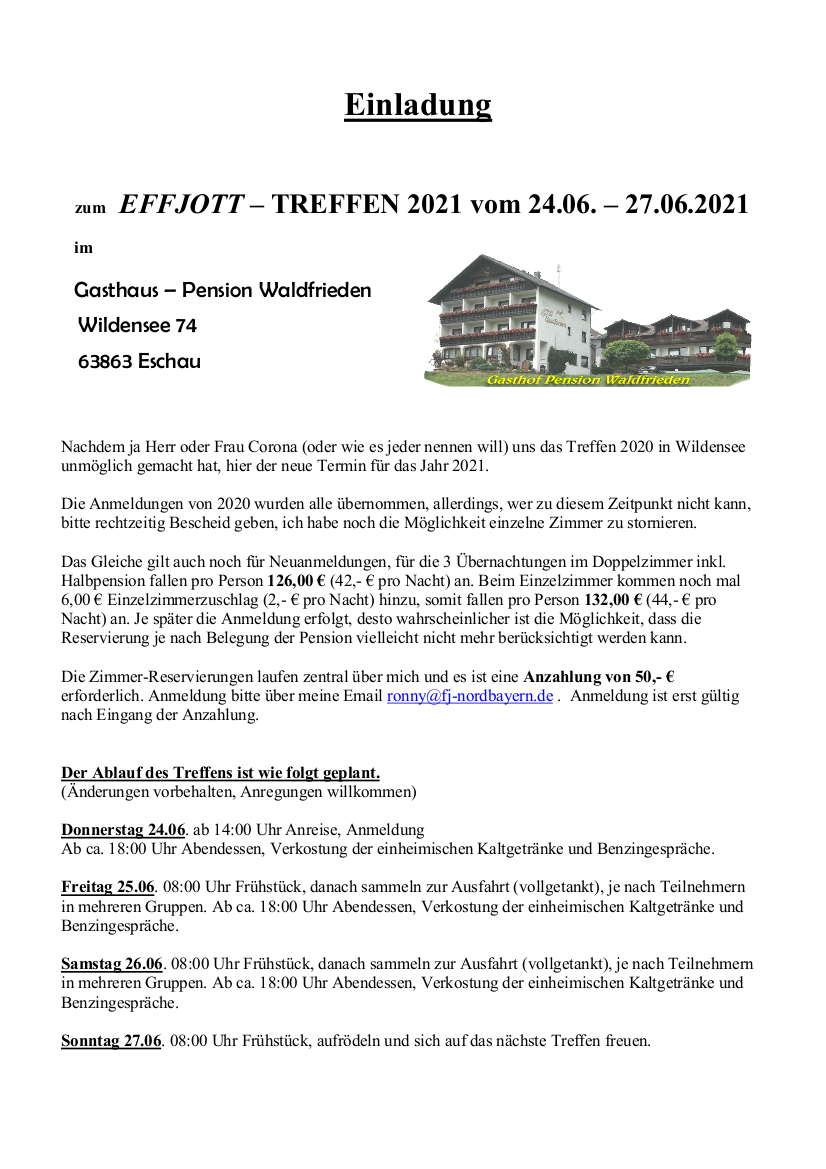 Einladung FJ-Freunde Fr&uuml;hjahrstreffen 2021